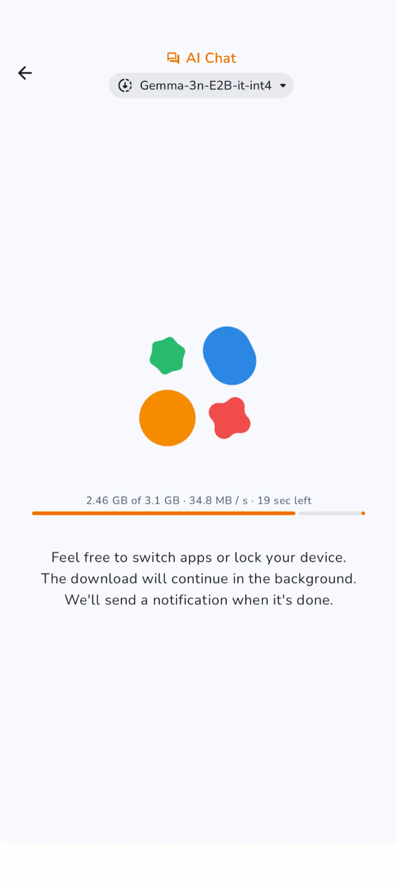 Downloading the model